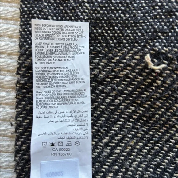 Blue Ruffle Sleeve Dress - Picture 6 of 7